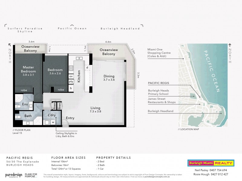 56/30 The Esplanade, Burleigh Heads QLD 4220 Floorplan