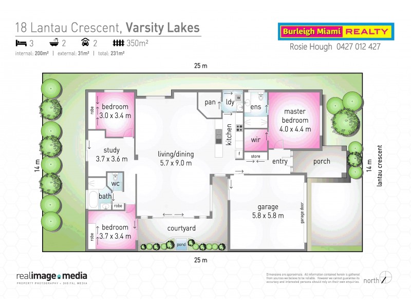 18 Lantau Crescent, Varsity Lakes QLD 4227 Floorplan