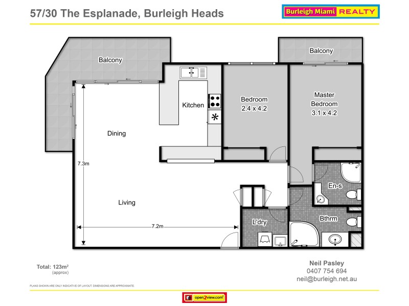 57/30 The Esplanade, Burleigh Heads QLD 4220 Floorplan