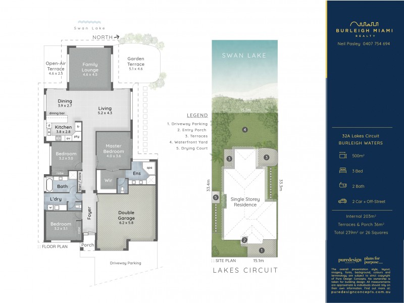 32 A Lakes Circuit, Burleigh Waters QLD 4220 Floorplan