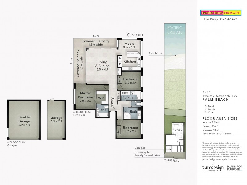 3/2C Twenty Seventh Avenue, Palm Beach QLD 4221 Floorplan