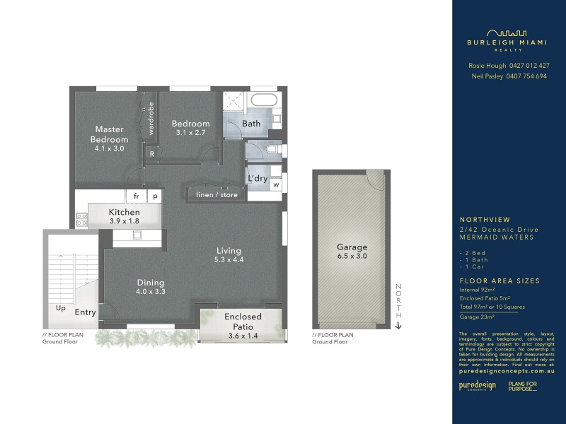 2/42 Oceanic Drive, Mermaid Waters QLD 4218 Floorplan