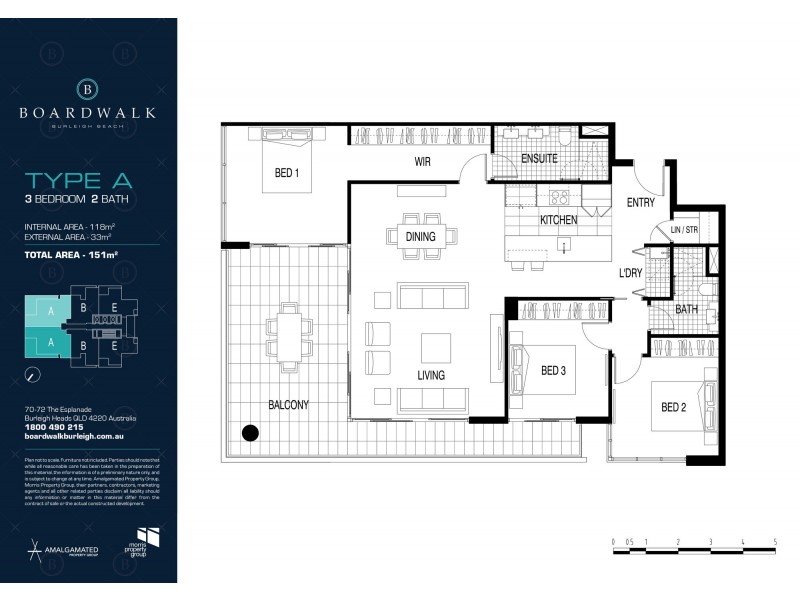 17/70-72 The Esplanade, Burleigh Heads QLD 4220 Floorplan