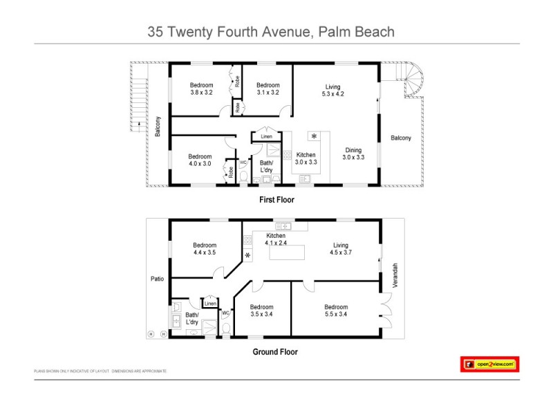 35 Twenty Fourth Avenue, Palm Beach QLD 4221 Floorplan