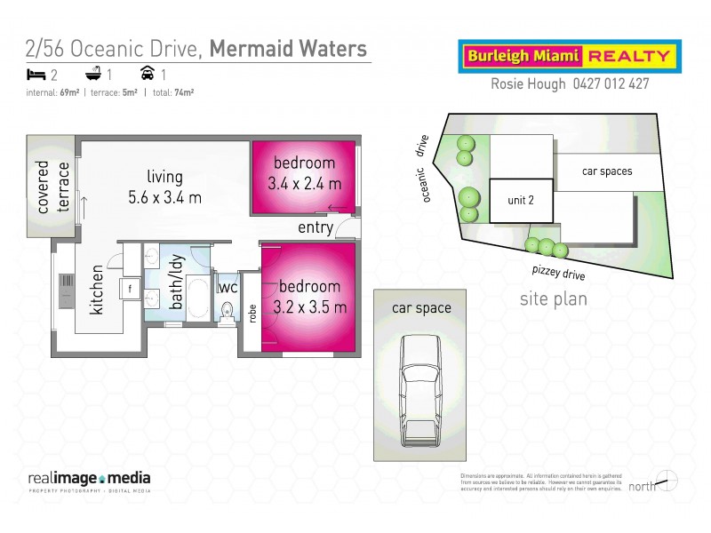 2/56 Oceanic Drive, Mermaid Waters QLD 4218 Floorplan