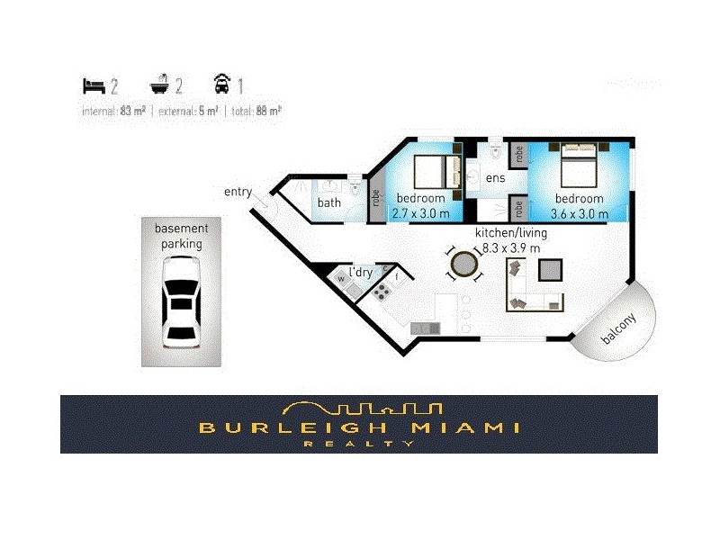 19/1187 Gold Coast Highway, Palm Beach QLD 4221 Floorplan