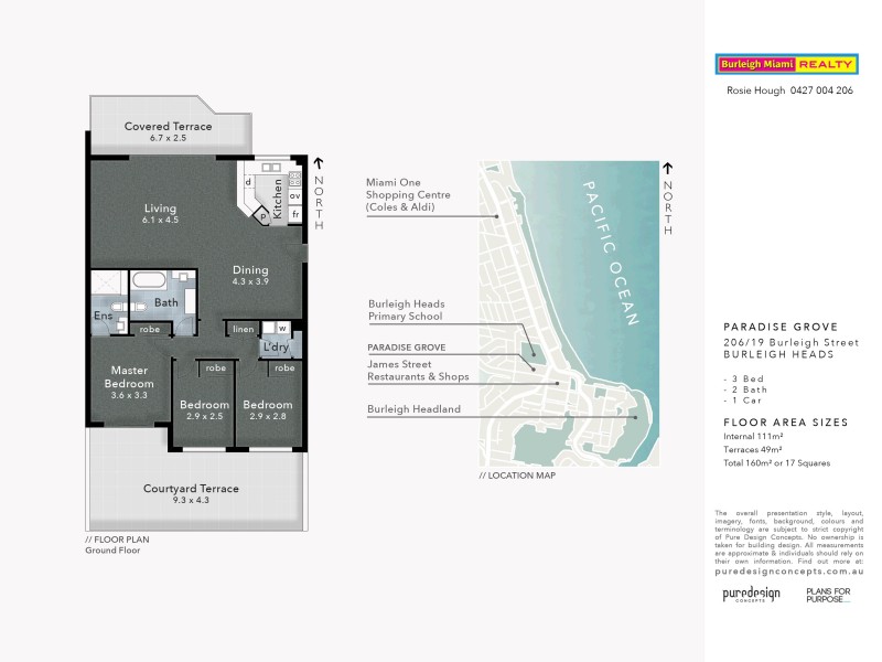 206/19 Burleigh Street, Burleigh Heads QLD 4220 Floorplan