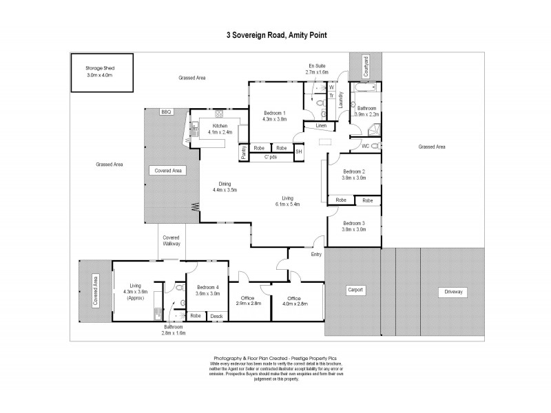 3 SOVEREIGN RD, Amity QLD 4183 Floorplan
