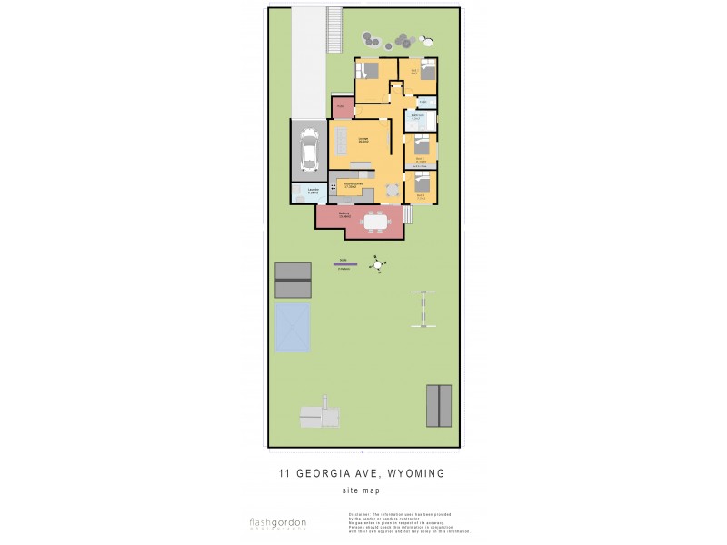 11 Georgia Avenue, Wyoming NSW 2250 Floorplan