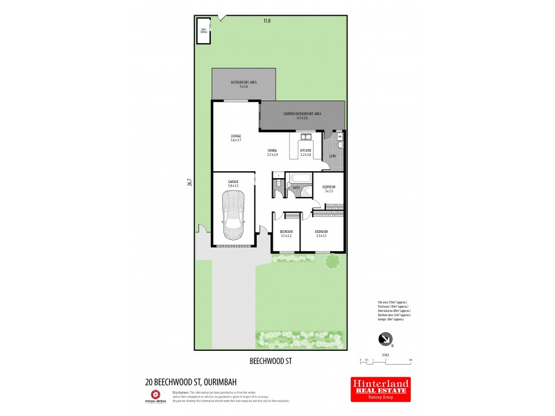 20 Beechwood Street, Ourimbah NSW 2258 Floorplan