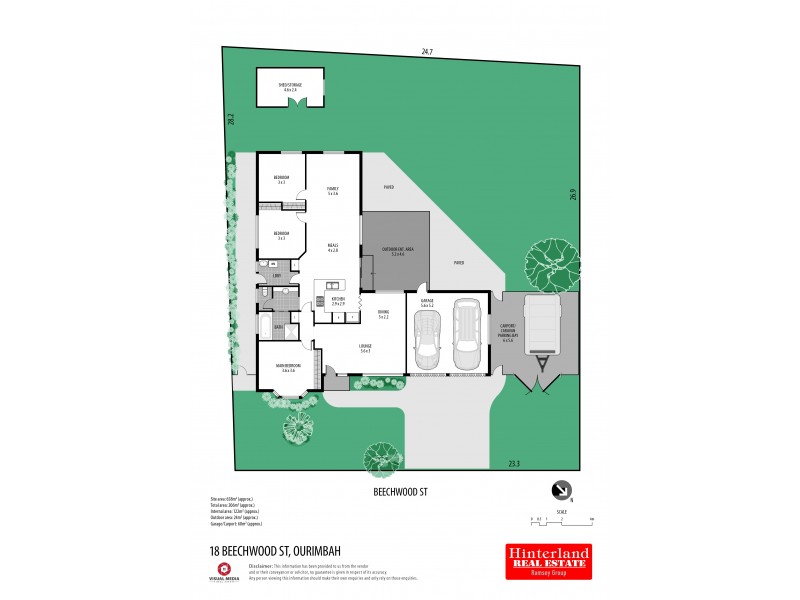 18 Beechwood Street, Ourimbah NSW 2258 Floorplan