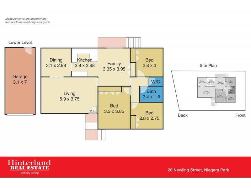 26 Newling Street, Niagara Park NSW 2250 Floorplan