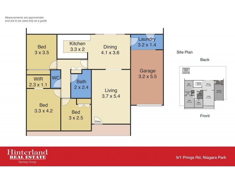 9/1 Prings Road, Niagara Park NSW 2250 Floorplan