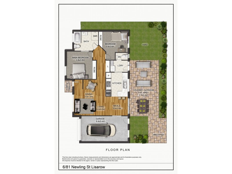 6/81 Newling Street, Lisarow NSW 2250 Floorplan