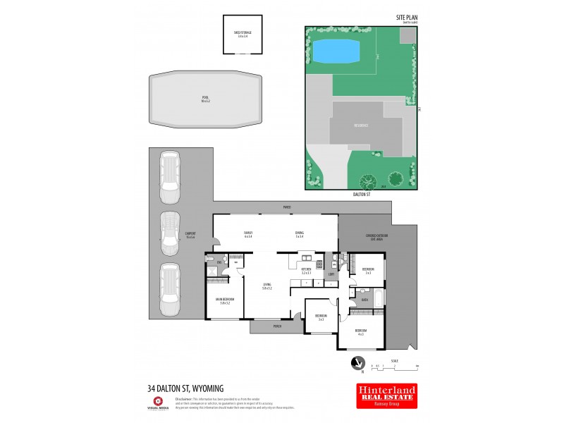 34 Dalton Street, Wyoming NSW 2250 Floorplan