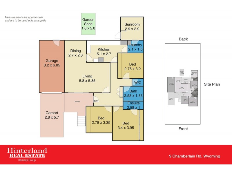 9 Chamberlain Road, Wyoming NSW 2250 Floorplan