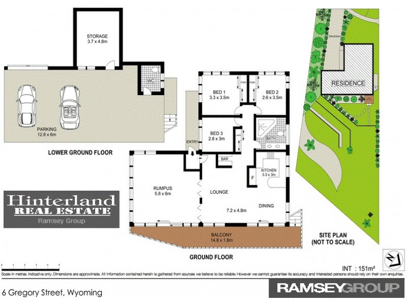 6 Gregory Street, Wyoming NSW 2250 Floorplan