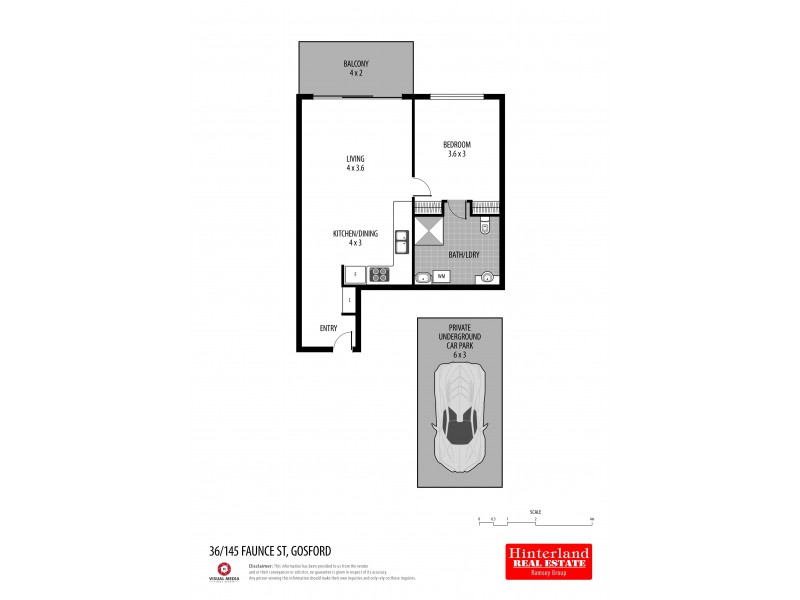 36/145 Faunce Street, Gosford NSW 2250 Floorplan