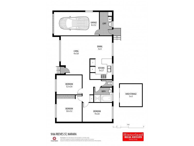 9/66 Reeves Street, Narara NSW 2250 Floorplan