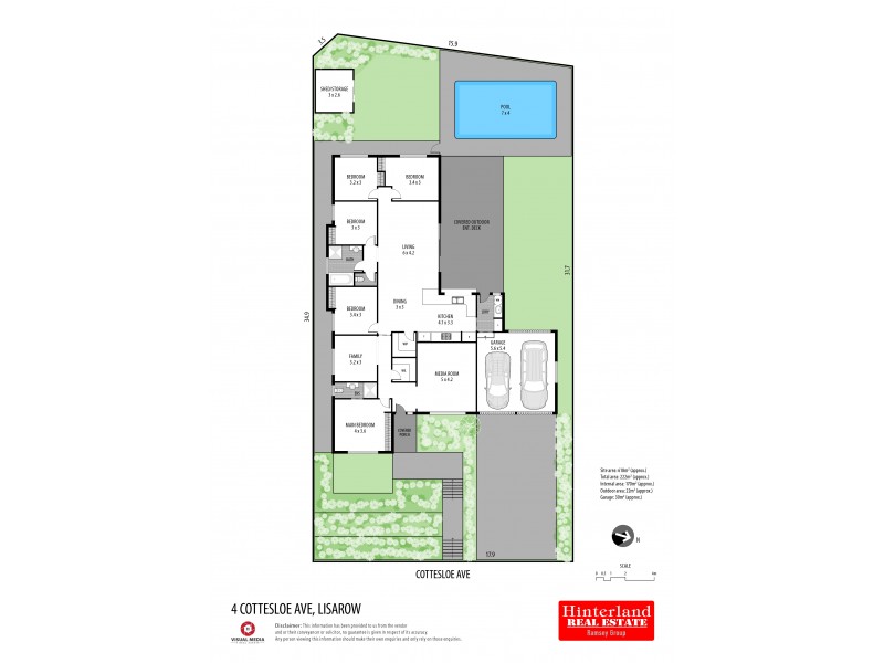 4 Cottesloe Avenue, Lisarow NSW 2250 Floorplan