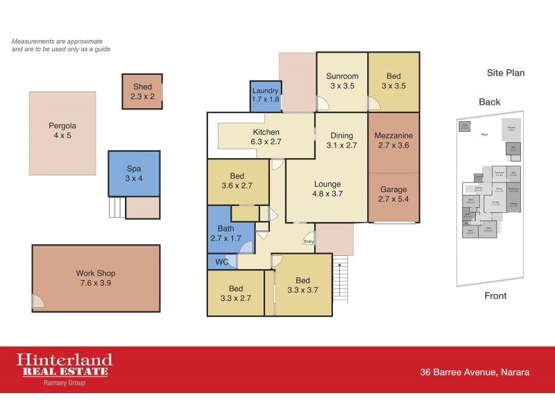36 Barree Avenue, Narara NSW 2250 Floorplan