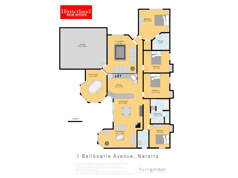 1 Bellbowrie Avenue, Narara NSW 2250 Floorplan