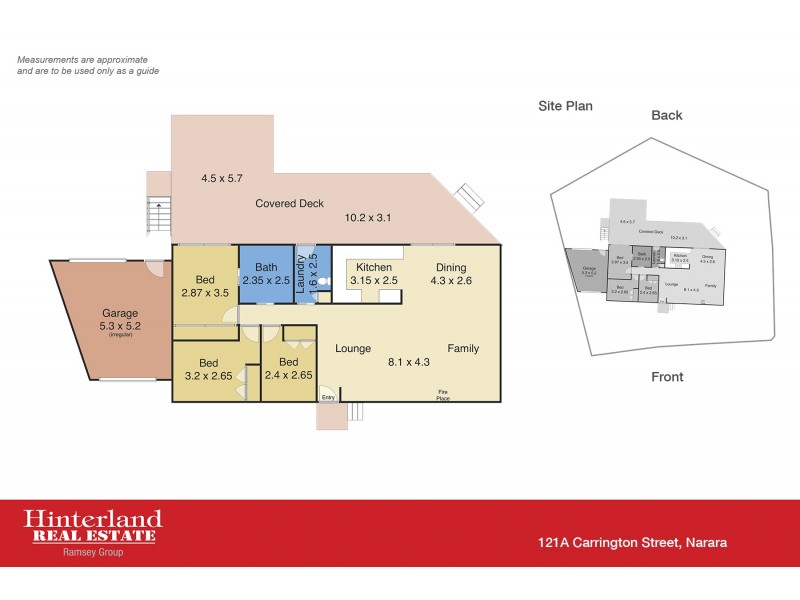 121A Carrington St, Narara NSW 2250 Floorplan