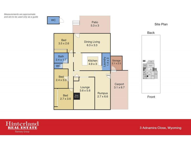 3 Adnamira Close, Wyoming NSW 2250 Floorplan