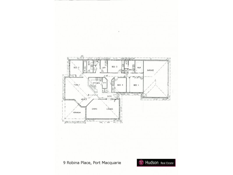 9 Robina Place, Port Macquarie NSW 2444 Floorplan