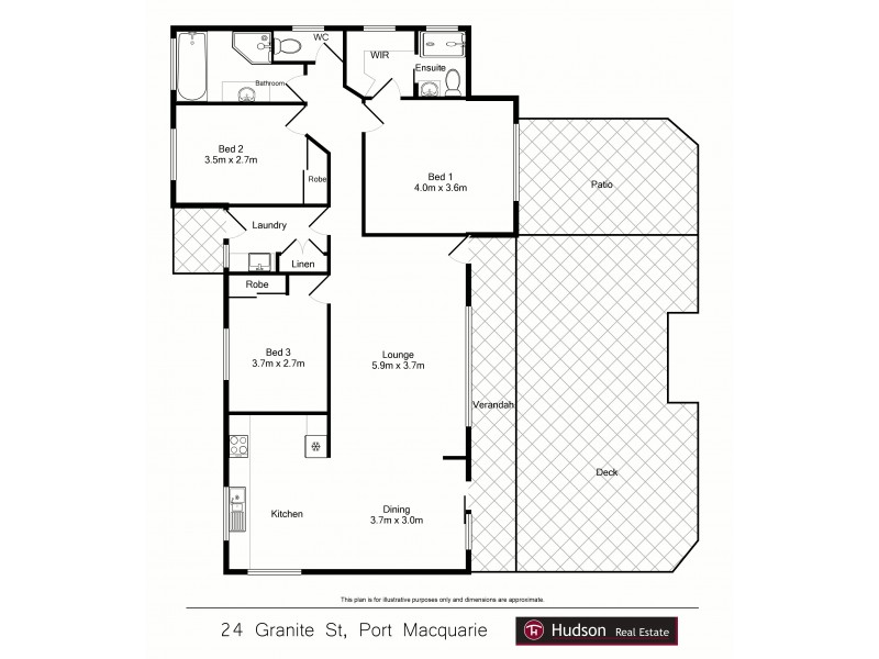 24a Granite Street, Port Macquarie NSW 2444 Floorplan