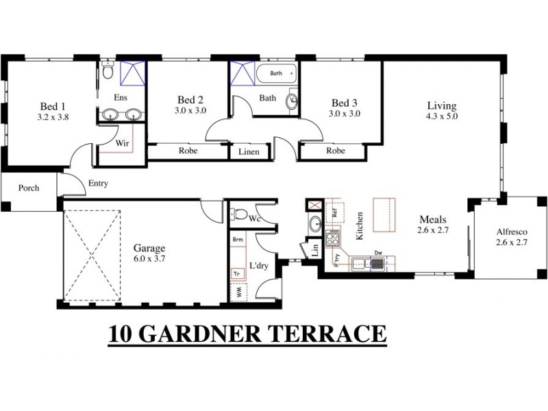 10 Gardner Terrace, Craigieburn VIC 3064 Floorplan