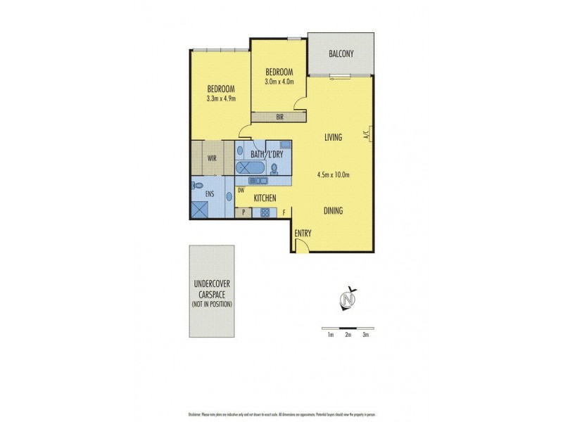 305/26 Shuter Street, Moonee Ponds VIC 3039 Floorplan