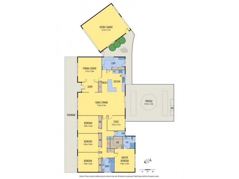 9 Evan Court, Keilor VIC 3036 Floorplan