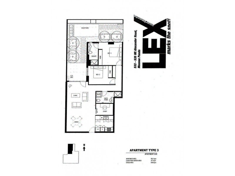 G03/535 Mt Alexander Road, Moonee Ponds VIC 3039 Floorplan
