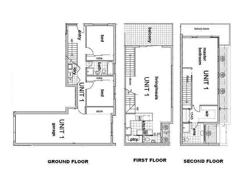 1/244 Pascoe Vale Road, Essendon VIC 3040 Floorplan
