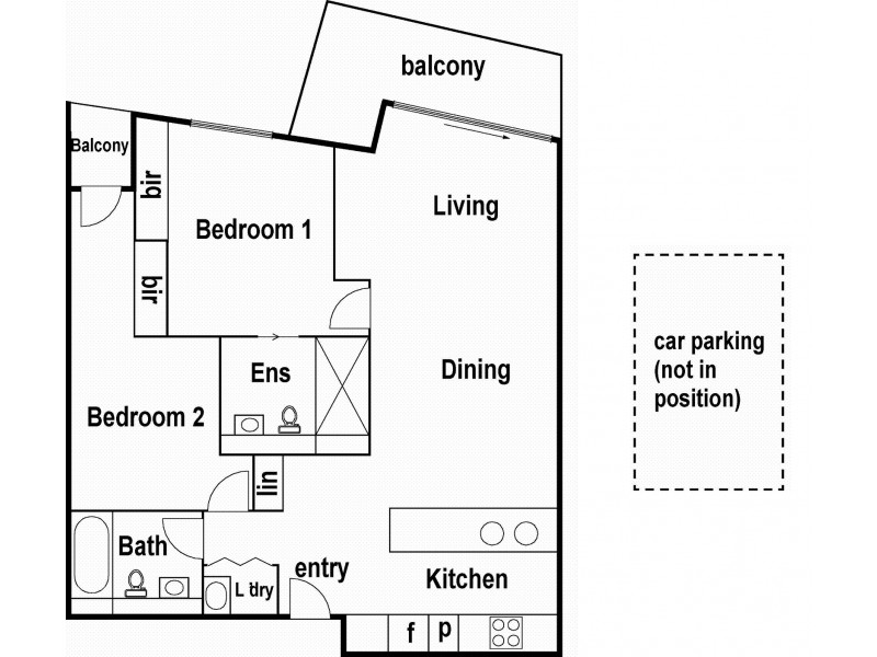 15/2 Horizon Drive, Maribyrnong VIC 3032 Floorplan