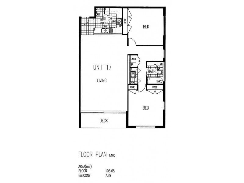 17/57 Homer Street, Moonee Ponds VIC 3039 Floorplan
