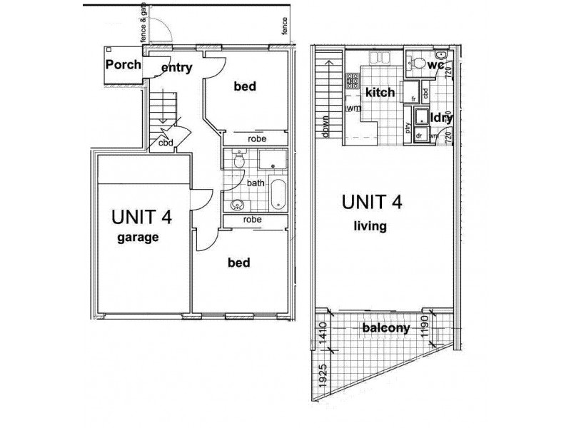 4/224  Pascoe Vale Road, Essendon VIC 3040 Floorplan