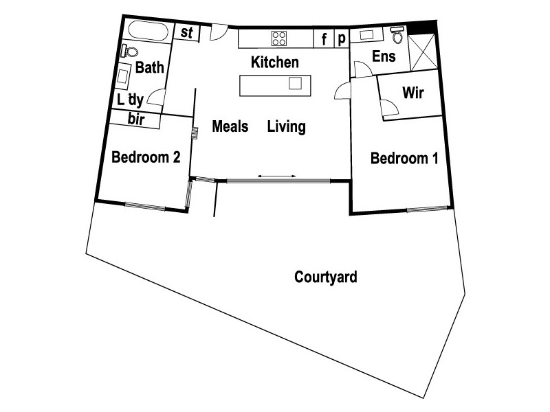 519/597-605 Sydney Road, Brunswick VIC 3056 Floorplan