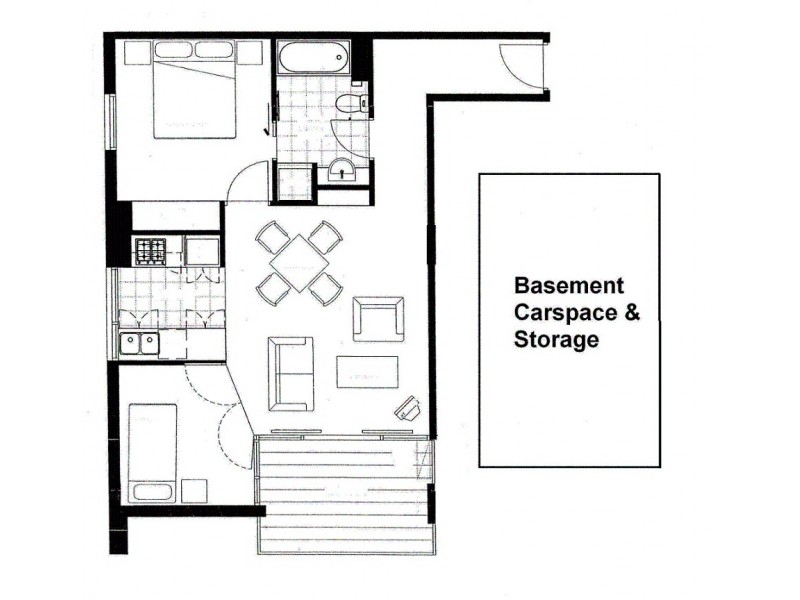 306/533-535 Mount Alexander Road, Moonee Ponds VIC 3039 Floorplan