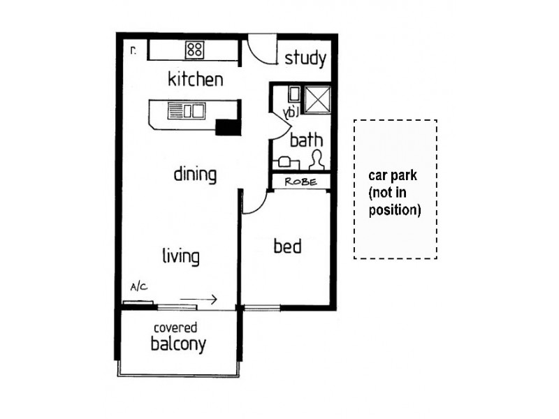 22/17-19 Ascot Vale Road, Flemington VIC 3031 Floorplan