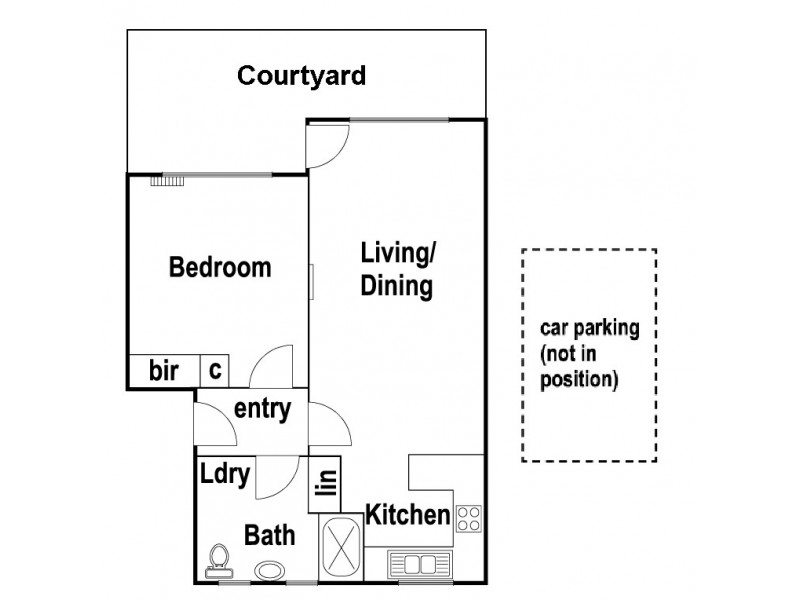 3/1 Gilbertson Street, Essendon VIC 3040 Floorplan