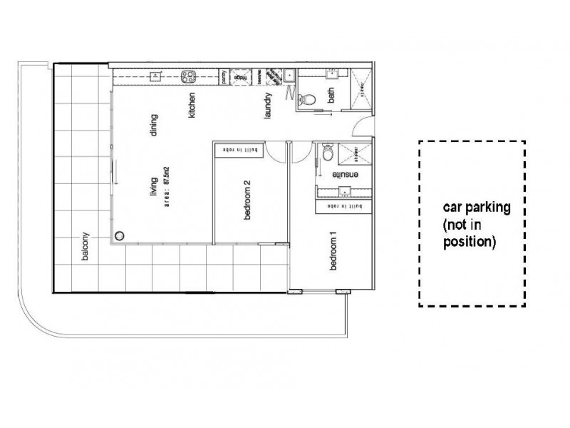 1/2 La Scala Avenue, Maribyrnong VIC 3032 Floorplan