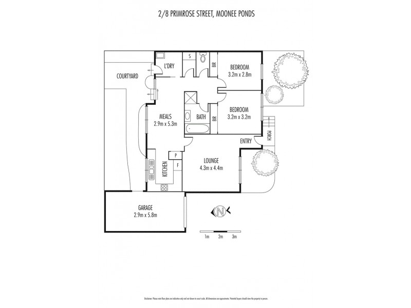 2/8 Primrose Street, Moonee Ponds VIC 3039 Floorplan