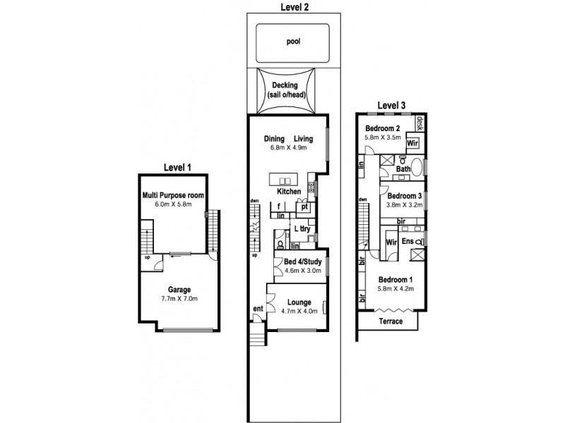 2B May Street, Aberfeldie VIC 3040 Floorplan