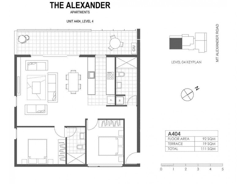 404/973 Mount Alexander Road, Essendon VIC 3040 Floorplan