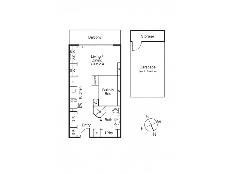 3.11/24 Station Street, Sandringham VIC 3191 Floorplan