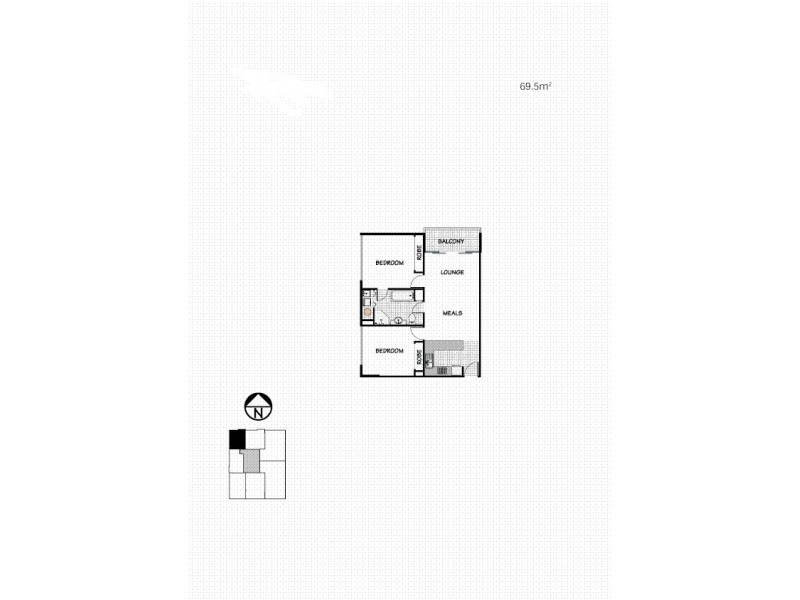 1001/339-341 Ascot Vale Road, Moonee Ponds VIC 3039 Floorplan