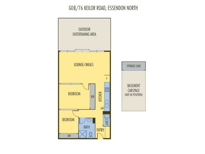 G08/76 Keilor Road, Essendon North VIC 3041 Floorplan