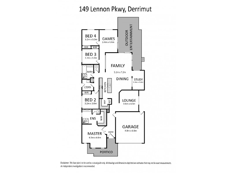 149 Lennon Parkway, Derrimut VIC 3030 Floorplan